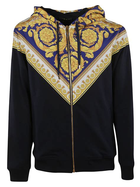 men versace sweater|versace barocco hoodie.